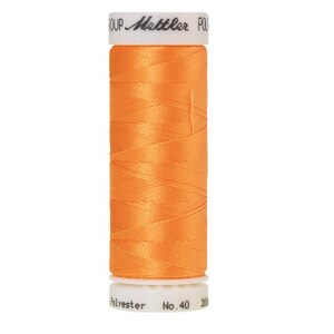 May include: A spool of orange polyester thread with the text "Mattler Group" and "Polyester No. 40 200m" on the label.