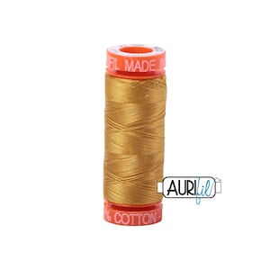 Mustard (5022) | 50wt Small Spool (200M / 220Y) | Aurifil Thread | att8q - atp7r - atcxy8