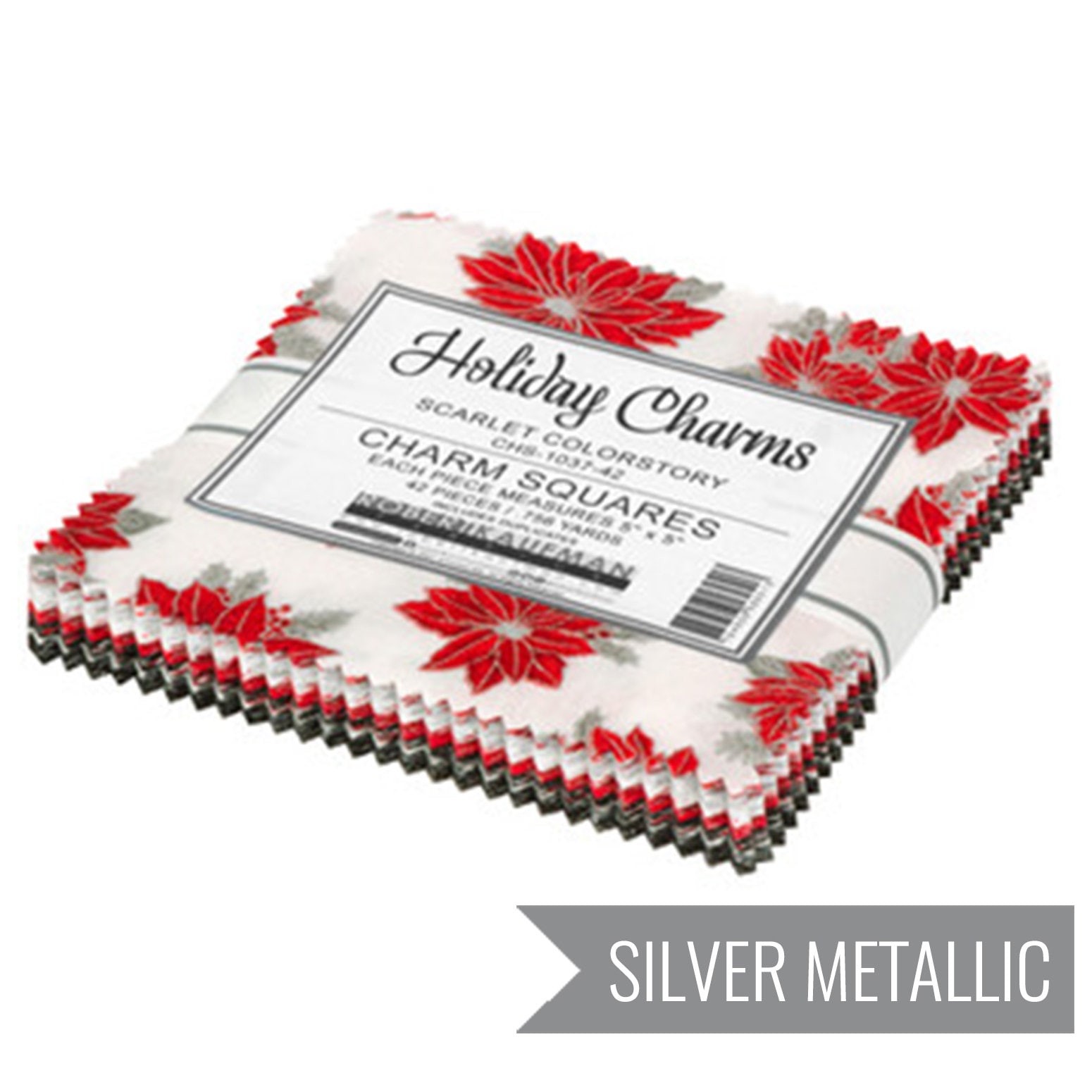 90pcs Silver Christmas Holiday Charm Set - Snowflake Charms - Winter Charm - Christmas Pendants