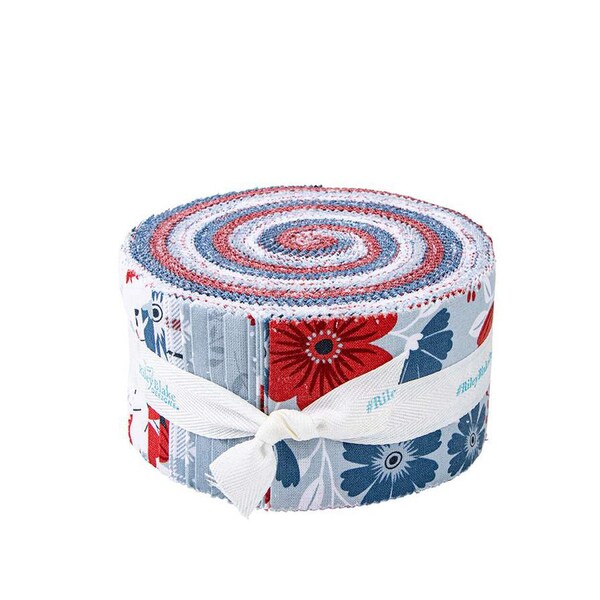 American Beauty 2.5" Strip Roll (Jelly Roll / Rolie Polie) by Dani Mogstad for Riley Blake (rp-14440-40)