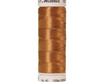 Copper Gold (7633-1134) | Metallic (100M / 109Y) | Mettler Thread | mttbq - mtp1y - mtclsz