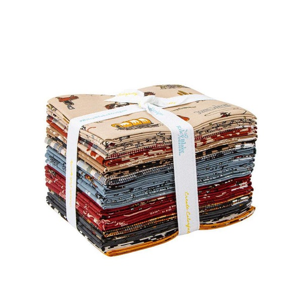 John Wayne Courage Fat Quarter Bundle by Riley Blake Designs for Riley Blake (fq-14300-21)