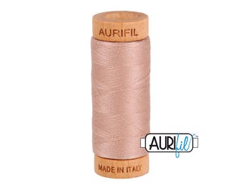 Antique Blush (2375) | 80wt Small Spool (274M / 300Y) | Aurifil Thread | attjp - atp7r - atcfkj