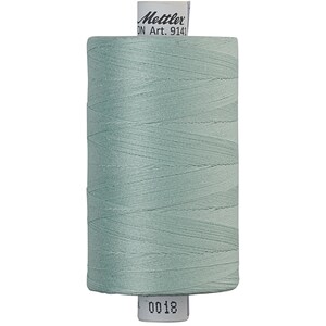 Luster (9141-0018) | Silk-Finish Cotton 40wt (1000M / 1094Y) | Mettler Thread | mtt0z - mtpib - mtcnwd