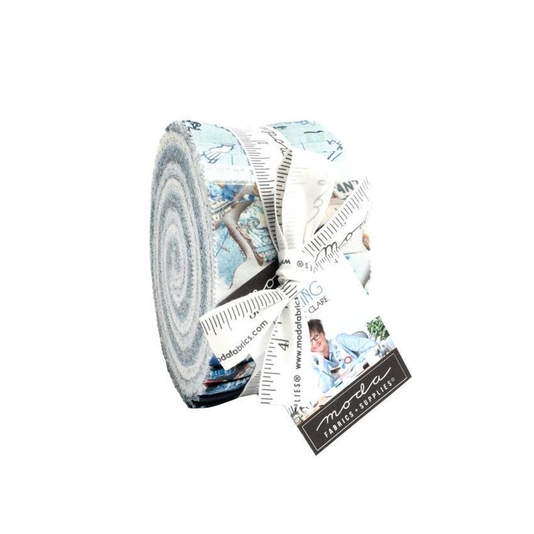 Larking 2.5" Strip Roll (jelly Roll) by Clare for Moda (24630jr