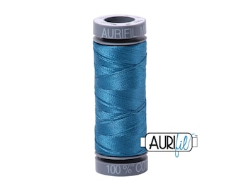 Medium Teal (1125) | 28wt Small Spool (100M / 109Y) | Aurifil Thread | attcs - atp7r - atcyp9
