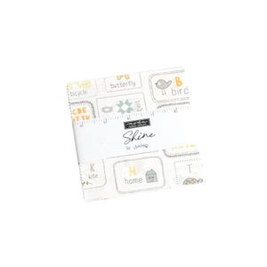 Shine 5&quot; Square Pack (Charm Pack) by Sweetwater for Moda (55670pp)