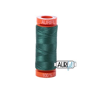 Turf Green (4129) | 50wt Small Spool (200M / 220Y) | Aurifil Thread | att8q - atp7r - atcxct