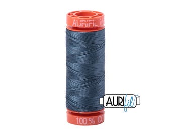 Medium Blue Grey (1310) | 50wt Small Spool (200M / 220Y) | Aurifil Thread | att8q - atp7r - atcu13