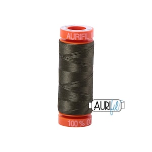 Dark Green (5012) | 50wt Small Spool (200M / 220Y) | Aurifil Thread | att8q - atp7r - atcxb8