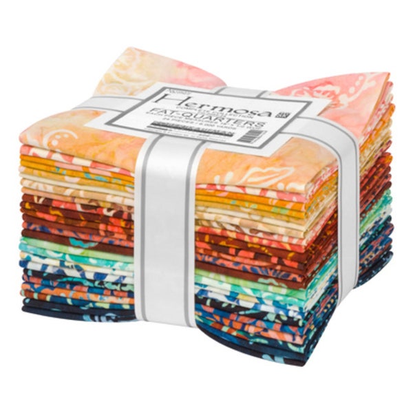 Artisan Batiks Hermosa Fat Quarter Bundle by Lunn Studios for Robert Kaufman (fq-2049-24)