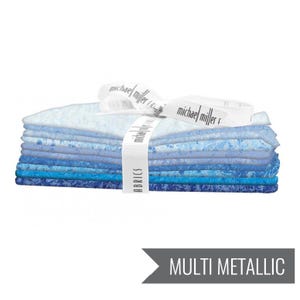 Fairy Frost Fat Quarter Bundle in Ice by Michael Miller (fq0339)