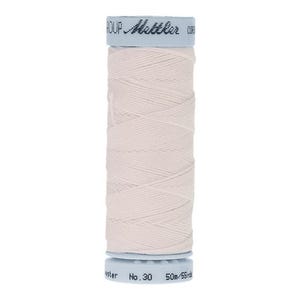 May include: A spool of pale pink thread with a white label that reads "Group Gütermann Cord No. 30 50m/55yds"