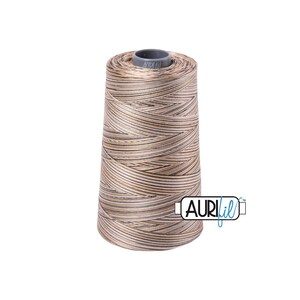 Nutty Nougat - Variegated (4667) | 28wt Cone (3300M / 3609Y) | Aurifil Thread | attcs - atptq - atcudc
