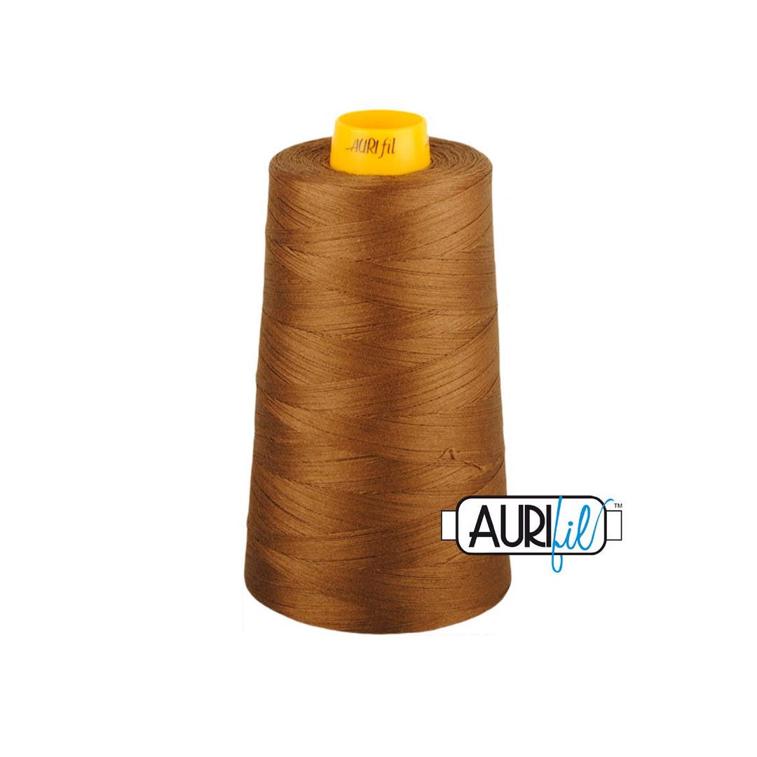 Thread Color 2372 Dark Antique Gold (2372) | Forty3 (40wt, 3ply) Cone (3000M / 3280Y ...