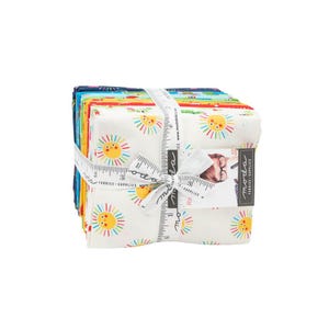 Rainbow Garden Fat Quarter Bundle by Abi Hall for Moda (35360ab)