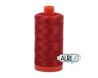 Pumpkin Spice (2395) | 50wt Large Spool (1300M / 1422Y) | Aurifil Thread | att8q - atpb6 - atcw3a