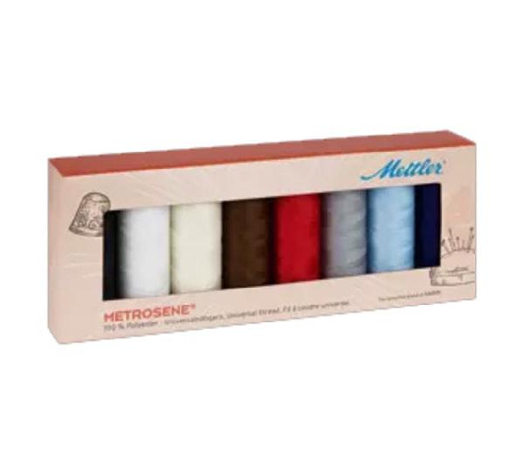 Metrosene Basic Thread Set | Me89161-kit | Mettler Thread | Threadset ...