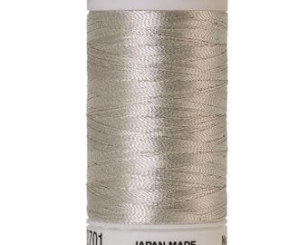 Silver (7643-2701) | Metallic (600M / 656Y) | Mettler Thread | mttbq - mtp43 - mtcr34