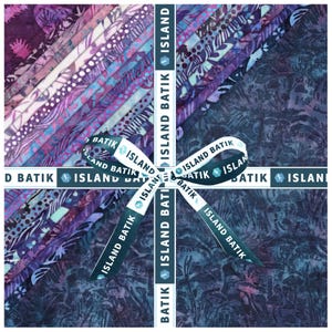 Pixie Patch Batiks 10" Square Pack (Layer Cake) by Jerry Khiev for Island Batik (pixie patch-st)