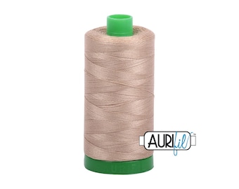 Linen (2325) | 40wt Large Spool (1000M / 1094Y) | Aurifil Thread | attfl - atpb6 - atcfjm