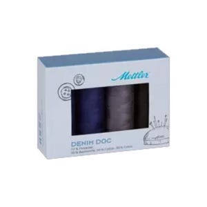 Denim Doc Dark Thread Set | DE4DARK-KIT | Mettler Thread | threadset