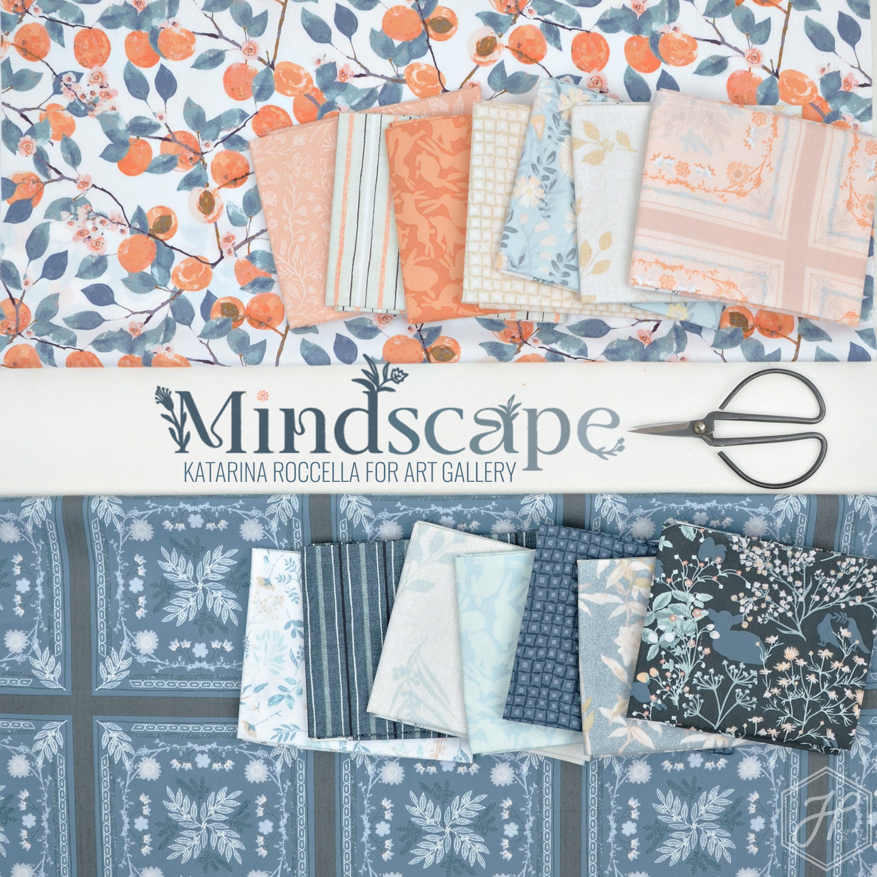 Sewcialites Fat Quarter Bundle in Thrive Edition Curated by Brooke