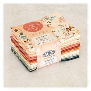 Sewcialites Fat Quarter Bundle in Roseglow Edition Curated by Abby Luchsinger by AGF Studio for Art Gallery (cbsfq603)