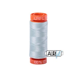 Light Grey Blue (5007) | 50wt Small Spool (200M / 220Y) | Aurifil Thread | att8q - atp7r - atc76d