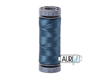 Smoke Blue (4644) | 28wt Small Spool (100M / 109Y) | Aurifil Thread | attcs - atp7r - atc5x3
