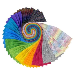 Scalloped Hills 2.5&quot; Strip Roll (Jelly Roll) by Cori Dantini for Free Spirit (fb4drcd.scallop2)