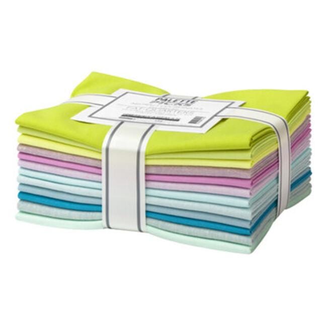 Palette Picks Fat Quarter Bundle in Abstract Coordinates Curated by Elizabeth Hartman by Elizabeth Hartman for Robert Kaufman (fq-2001-12)