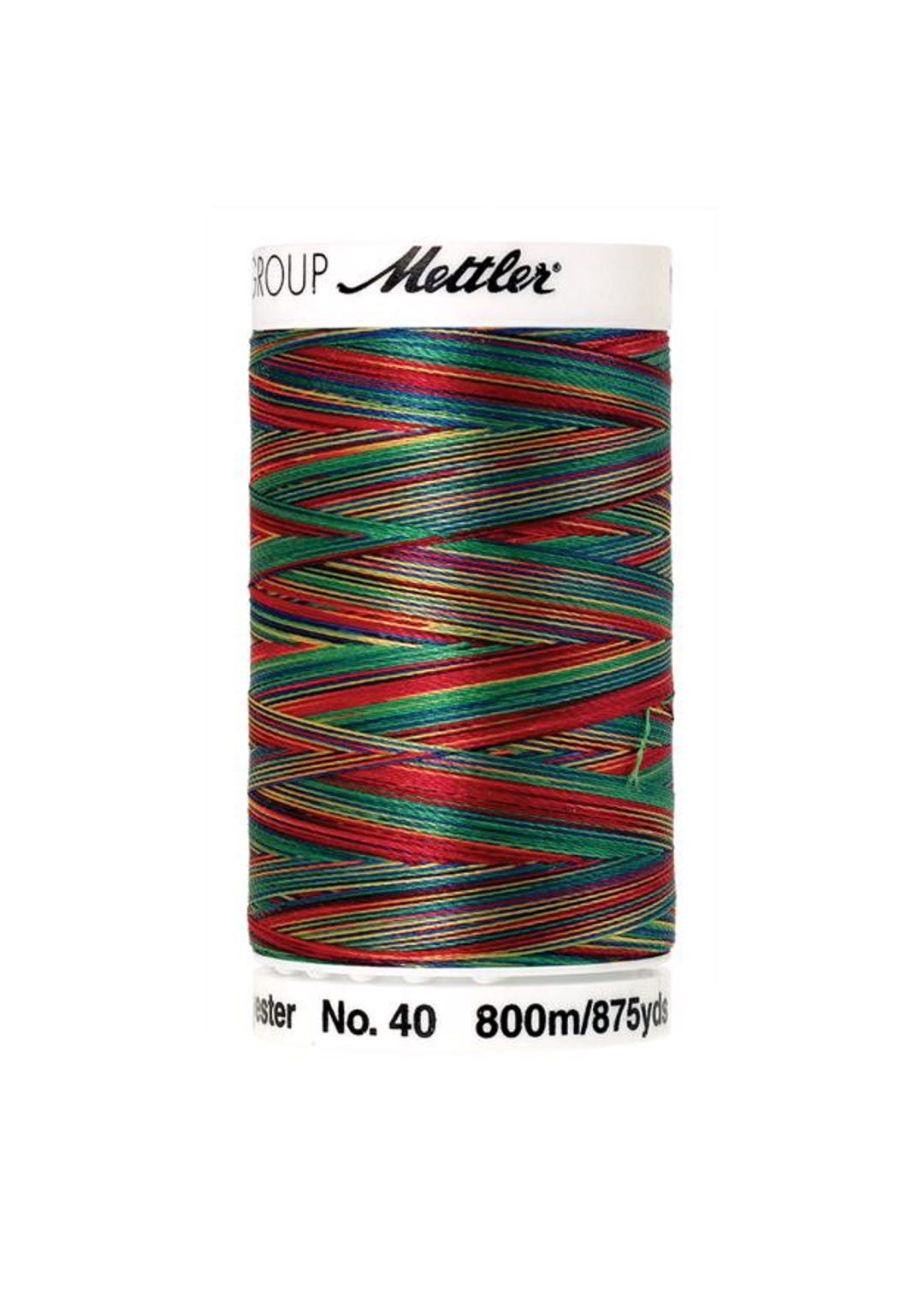 Mix Thread Spool Primary Mix (4880-9937) | Poly Sheen Multi (800M / 875Y) | Mettler ...