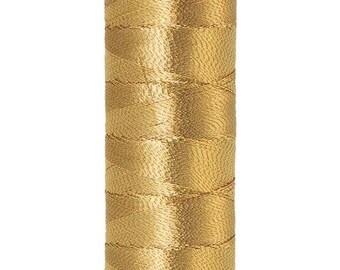 Beaten Gold (7633-0500) | Metallic (100M / 109Y) | Mettler Thread | mttbq - mtp1y - mtcw12