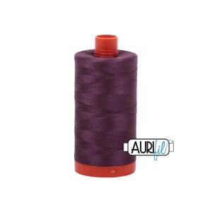 Mulberry (2568) | 50wt Large Spool (1300M / 1422Y) | Aurifil Thread | att8q - atpb6 - atc844