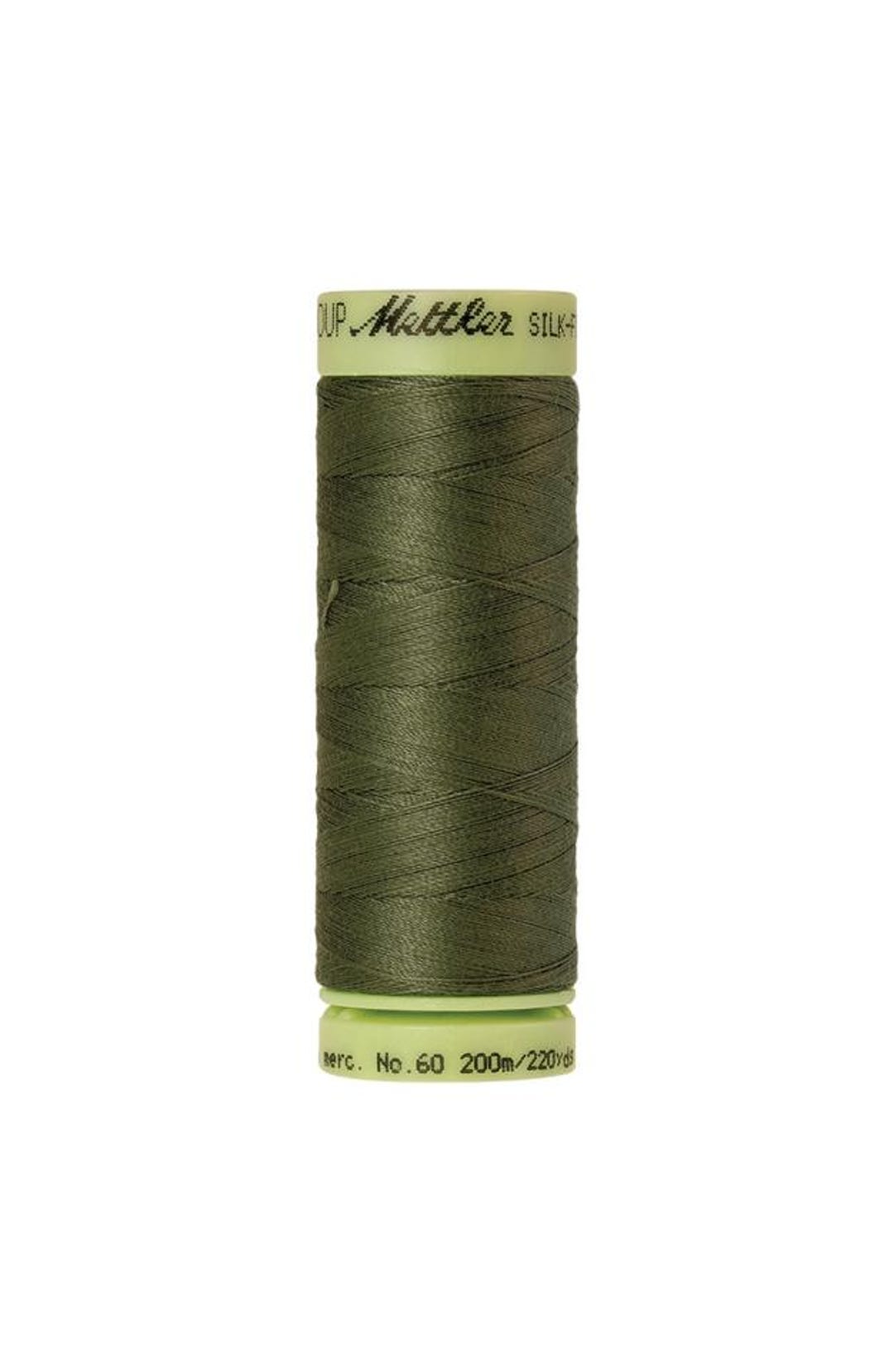Burnt Thread Burnt Olive (9240-0731) | Silk-finish Cotton 60wt (200M / 220Y ...