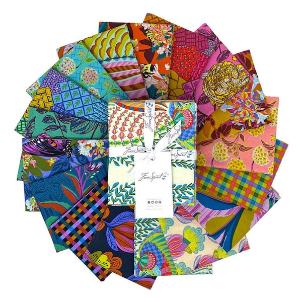 Our Fair Home Fat Quarter Bundle by Anna Maria Horner for Free Spirit (fb4fqah.ourfair)