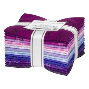 Fusions Fat Quarter Bundle in Passionfruit Colorstory by Studio RK for Robert Kaufman (fq-1966-16)