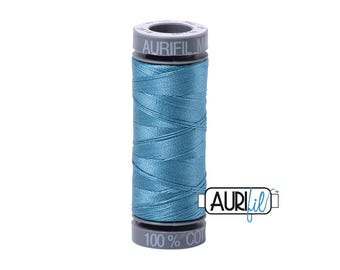 Teal (2815) | 28wt Small Spool (100M / 109Y) | Aurifil Thread | attcs - atp7r - atcxl8