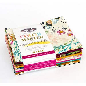 Pat Bravo Color Master Fat Quarter Bundle by Pat Bravo for Art Gallery (cb-dfq200)