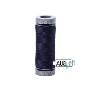Very Dark Navy (2785) | 28wt Small Spool (100M / 109Y) | Aurifil Thread | attcs - atp7r - atcoaa