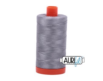 Grey (2605) | 50wt Large Spool (1300M / 1422Y) | Aurifil Thread | att8q - atpb6 - atcdz8