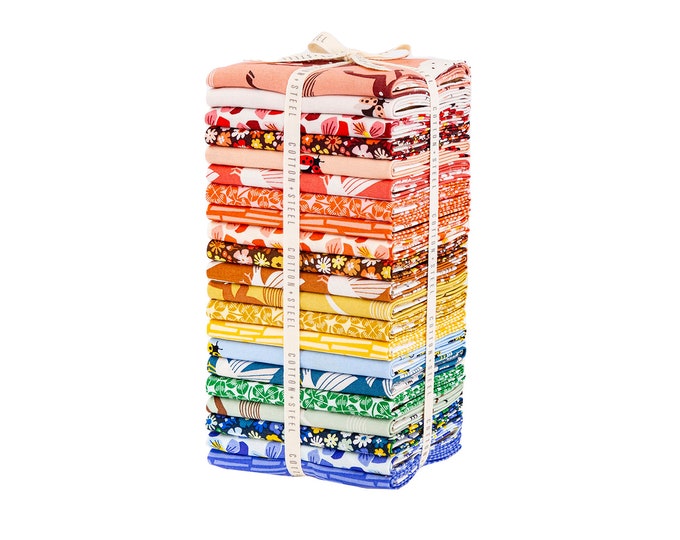 19 Piece Fat Quarter Bundle / Cotton Steel Feel the Void Fat Etsy