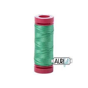 Light Emerald (2860) | 12wt Small Spool (50M / 54Y) | Aurifil Thread | att2a - atp7r - atcf0y