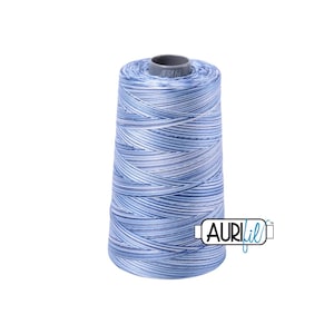 Storm at Sea - Variegated (4655) | 28wt Cone (3300M / 3609Y) | Aurifil Thread | attcs - atptq - atch1t