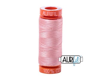 Light Peony (2437) | 50wt Small Spool (200M / 220Y) | Aurifil Thread | att8q - atp7r - atcxvr