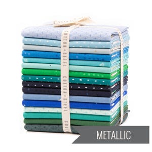 Cotton and Steel Basics Fat Quarter Bundle in Cool by Cotton and Steel for Cotton+Steel (cs100p-c-fqb-3)