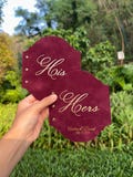 Velvet Vow Books Set Of 2, Gold Foil Stamping, Personalization Names & Date - Ceremony Keepsake | 5.15X6.75 In product logo