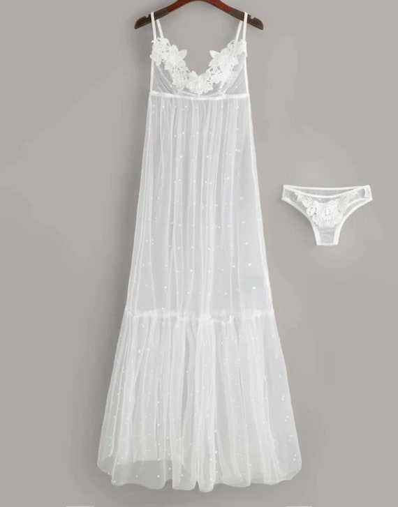 bridal lingerie dress