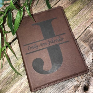 Laser Engraved Passport Holder